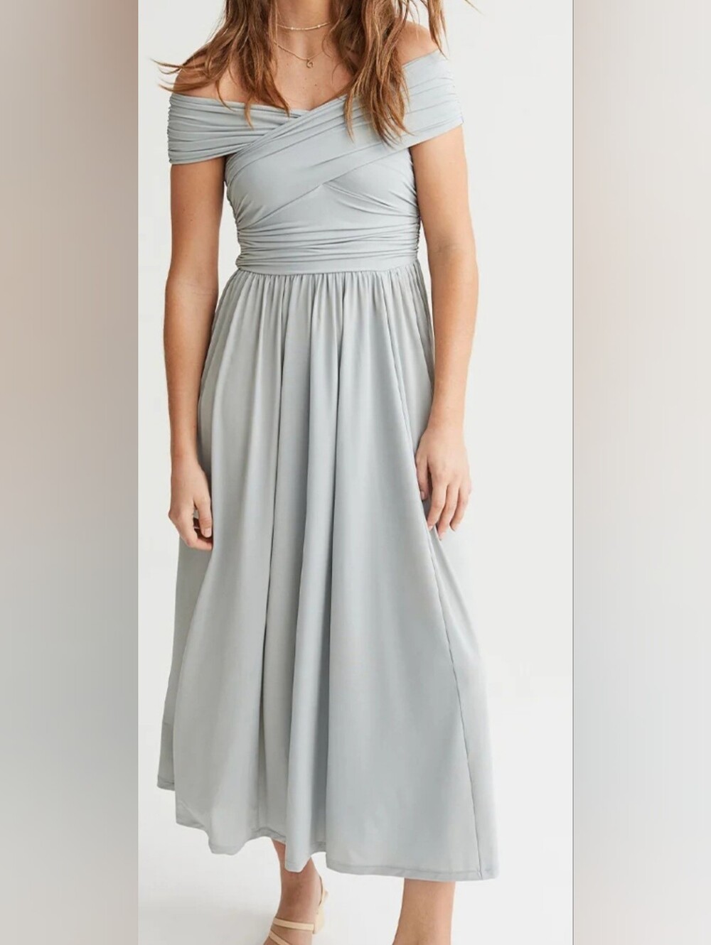 H&M Elegant Turquiose Women’s Maxi Dress